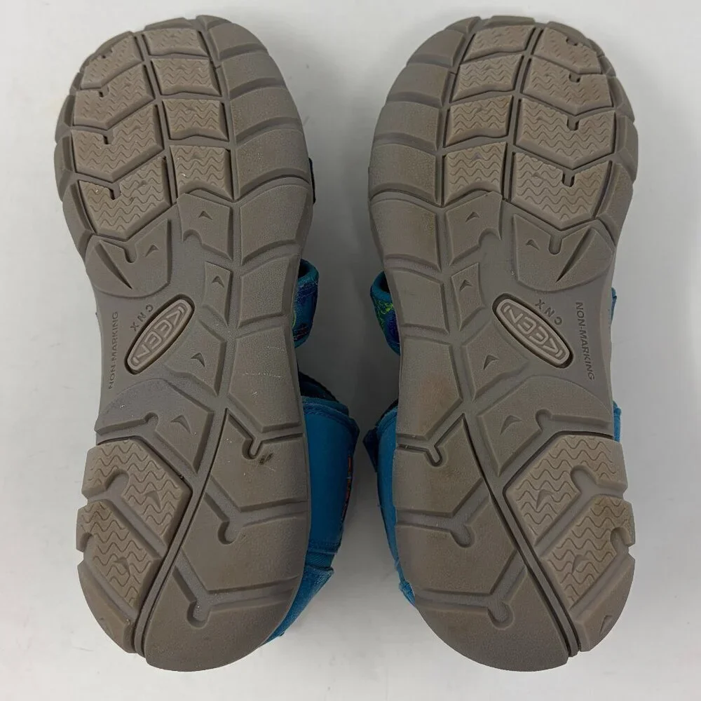 Keen kids Seacamp II CNX blue water shoes 6 EU 38 closed toe sandals unisex